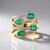 Anello in oro con Smeraldo Zambia (SUHANA)