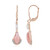 Orecchini in argento con Opale Rosa (KM by Juwelo)