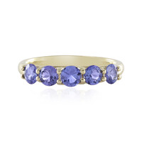 Anello in oro con Tanzanite AAA (de Melo)