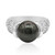Anello in argento con Perla Tahitiana (TPC)