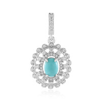 Pendentif en argent et Turquoise
