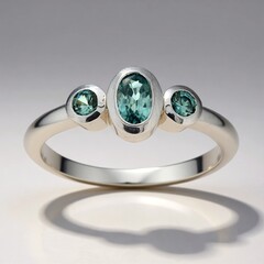 Anello in argento con Zircone Ratanakiri