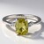 Anello in argento con Apatite Xia