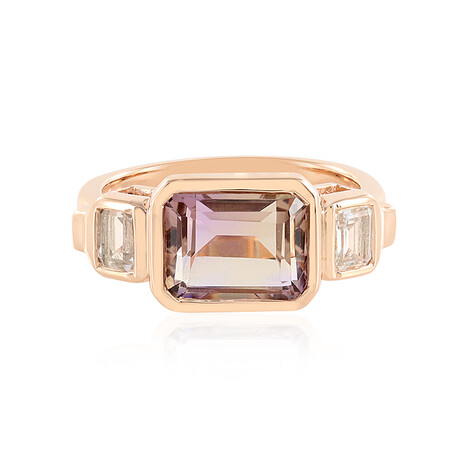 Bague en argent et Amétrine