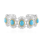 Bracciale in argento con Turchese Sleeping Beauty (Dallas Prince Designs)