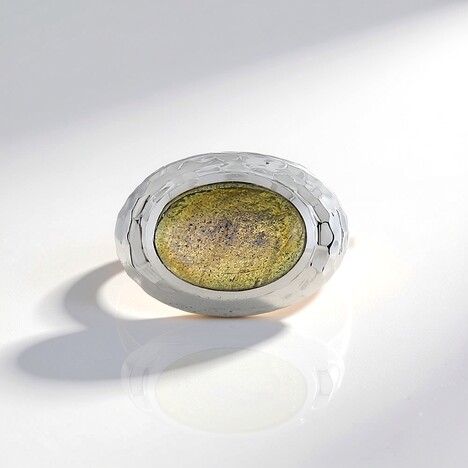 Pendentif en argent et Labradorite (MONOSONO COLLECTION)