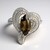 Anello in argento con Quarzo Fumè