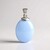 Ciondolo in argento con Calcedonio Acqua (MONOSONO COLLECTION)