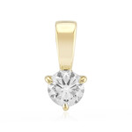 Ciondolo in oro con Diamante VVS2 (H) (de Melo Gold)