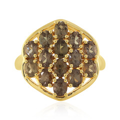 Zilveren ring met kleurwissel granaten