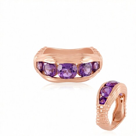 Bague en or et Améthyste (SAELOCANA)