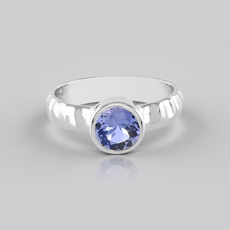 Bague en argent et Tanzanite