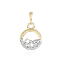 SI1 (H) Diamant-Goldanhänger