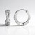 Orecchini in argento con Zircone