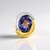 Ciondolo in argento con Tanzanite (MONOSONO COLLECTION)