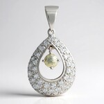 Ciondolo in argento con Spectrolite