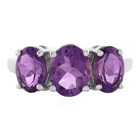Uruguay-Amethyst-Silberring