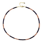 Collana in argento con Ematite Porpora