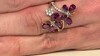 Anillo en plata con Rodolita Naktamunda