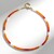 Collana in argento con Opale Arancione d'Etiopia