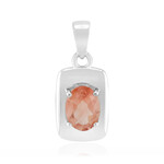 Colgante en plata con Piedra del sol de Oregón