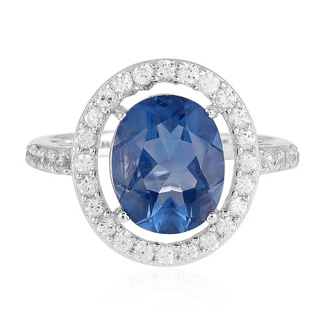 Farbwechsel-Fluorit-Silberring