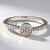 Anello in argento con Tormalina Rosa