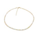 Collana in argento con Opale di Welo
