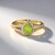 Anello in oro con Sfene