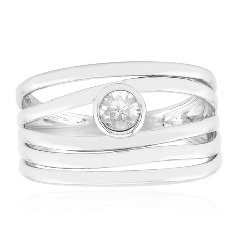 Bague en argent et Zircon