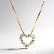 I2 (H) Brillant-Goldhalskette (CIRARI)