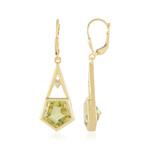 Orecchini in argento con Quarzo Limone