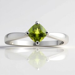 Anello in argento con Idocrasio