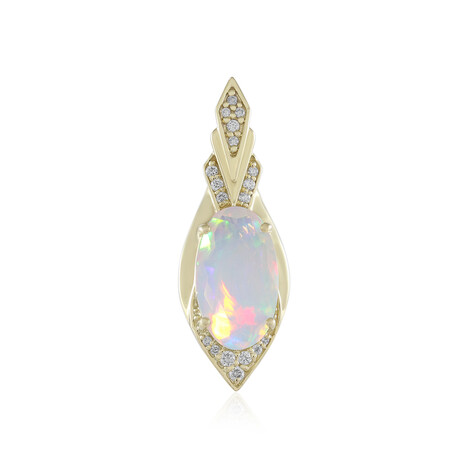 Colgante en oro con Ópalo Welo AAA (de Melo)