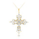 Collier en argent et Topaze blanche
