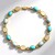 Bracelet en argent et Pierre de Lune blanche (KM by Juwelo)