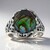 Anello in argento con Quarzo Bianco (Art of Nature)