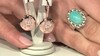 Bague en argent et Amazonite (Annette classic)