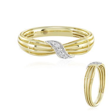 Anello in oro con Diamante I1 (I)  (Ornaments by de Melo)