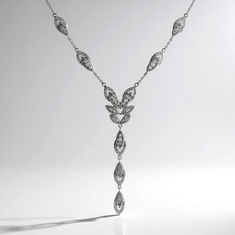 Collana in argento con Zircone