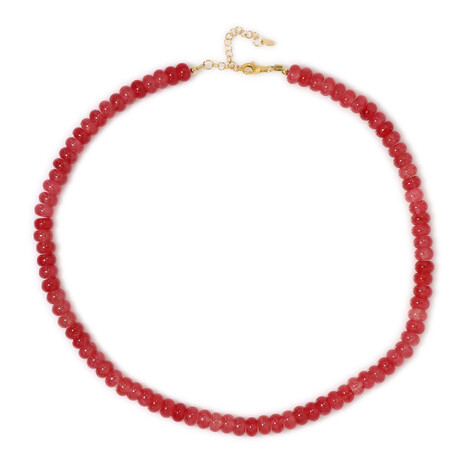 Collar en plata con Cuarzo rojo