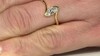 Zilveren ring met een hemel-blauwe topaas