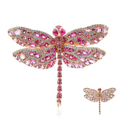 Broche en or et Rubis du Mozambique (Nara Jewelry)