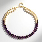 Collana in argento con Ametista Zambiana