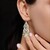 Boucles d'oreilles en argent et Péridot