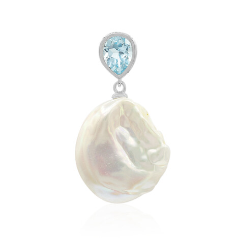 Süßwasserzuchtperlen-Silberanhänger (TPC)