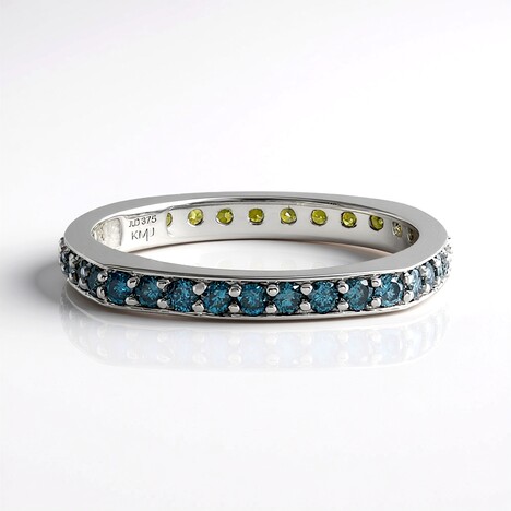 Bague en or et Diamant vert (KM by Juwelo)