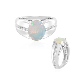 Anello in argento con Opale di Welo (de Melo)