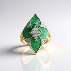 Anello in argento con Zircone (Adela Silber)