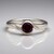Anello in argento con Rodolite